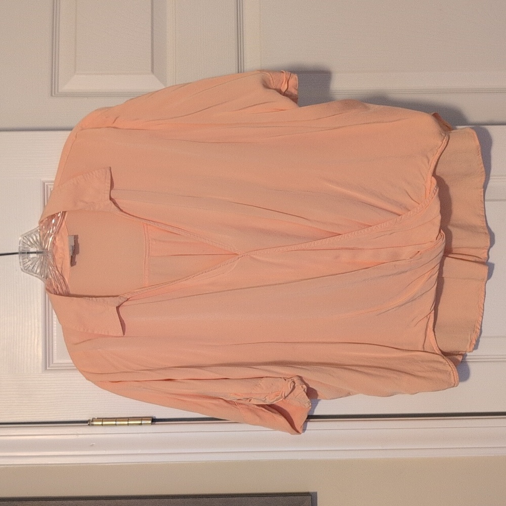 LOFT Soft Peach Blouse